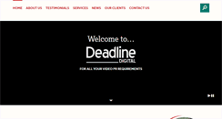 Desktop Screenshot of deadlinedigital.co.uk